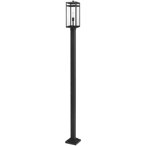 Z-Lite Nuri Black Post Light by Z-Lite 596PHBS-536P-BK