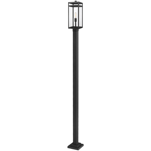 Z-Lite Nuri Black Post Light by Z-Lite 596PHBS-536P-BK