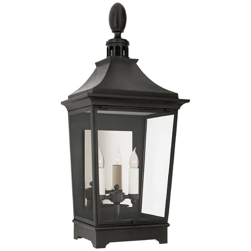 Visual Comfort Signature Collection Rudolph Colby Rosedale Wall Lantern in French Rust by Visual Comfort Signature RC2027FRCG
