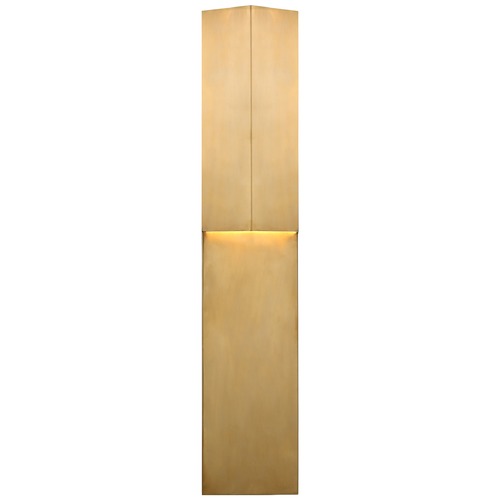 Kelly Wearstler Rega Folded Sconce in Brass by Visual Comfort Signature