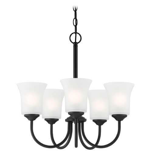 Designers Fountain Bronson Matte Black Chandelier