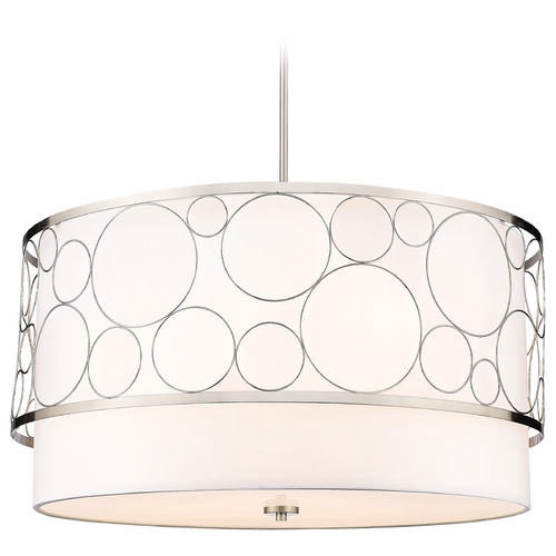Kendall Brushed Nickel Pendant by Z-Lite