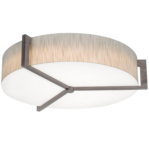 Afx Lighting Apex Weathered Grey LED Flushmount Light