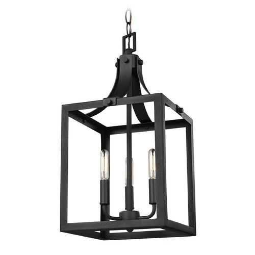 Labette Black Mini Pendant by Generation Lighting