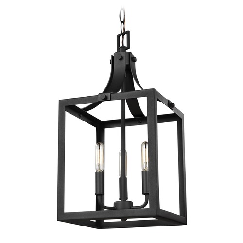 Generation Lighting Labette Black Mini Pendant by Generation Lighting 5140603-12