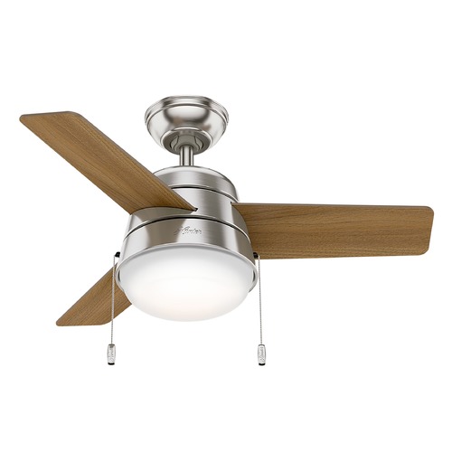 36-Inch Brushed Nickel LED Ceiling Fan by Hunter Fan Company