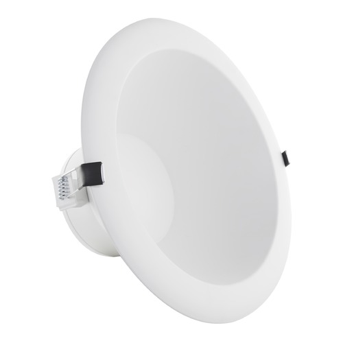 32W 8-Inch Commercial LED Downlight Adjustable CCT 120-277V Dimmable by Satco Lighting