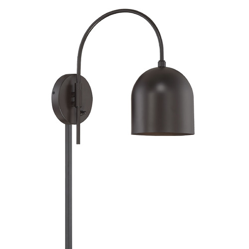 13-Inch High Convertible Wall Sconce in Oil Rubbed Bronze by Meridian