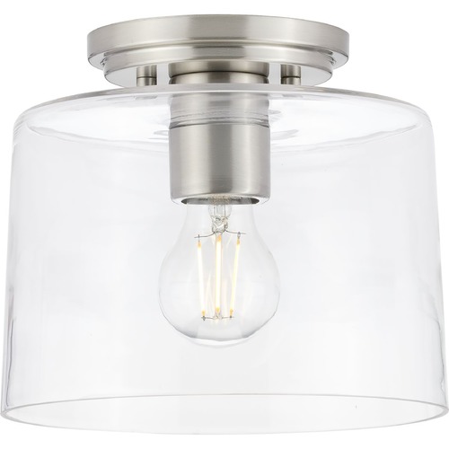 Progress Lighting Adley Flush Mount in Brushed Nickel by Progress Lighting P350213-009