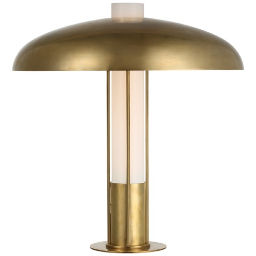 Kelly Wearstler Troye Table Lamp in Antique Brass by Visual Comfort Signature