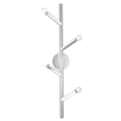 Oaks Polished Nickel Sconce by Avenue Lighting