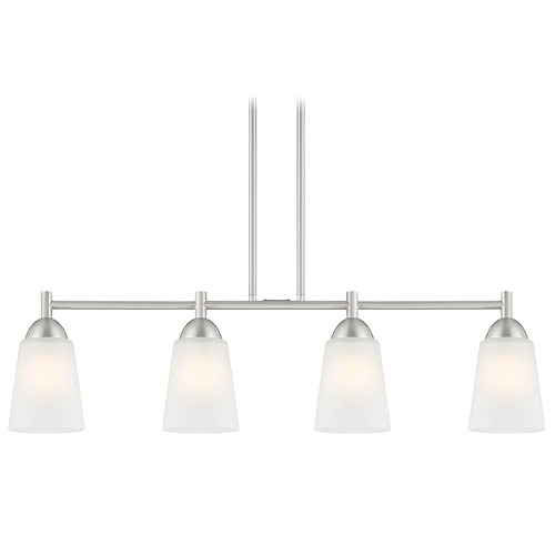 Designers Fountain Malone Brushed Nickel Island Light