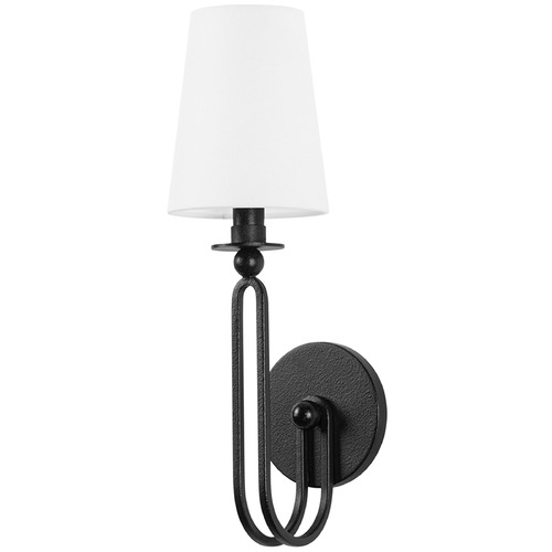 Troy Lighting Lauren Liess Valor Forged Iron LED Sconce