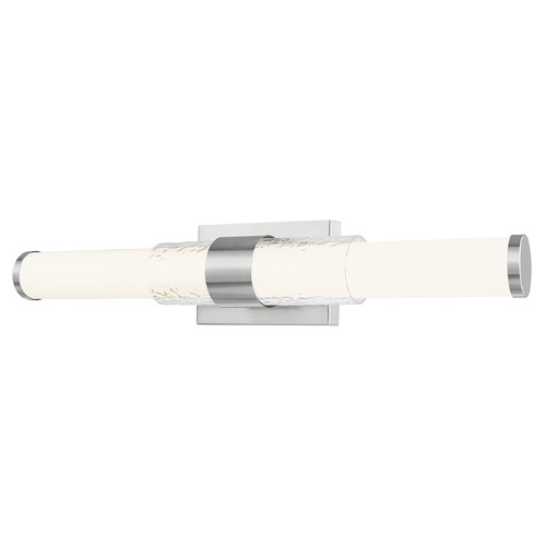 Z-Lite Egon Brushed Nickel LED Vertical Bathroom Light