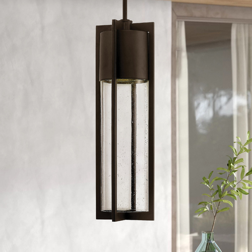 Dwell 21.80-Inch LED Pendant in Buckeye Bronze by Hinkley Lighting