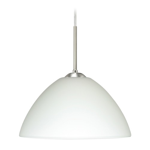 Besa Lighting Besa Lighting Tessa Satin Nickel LED Pendant Light 1JT-420107-LED-SN