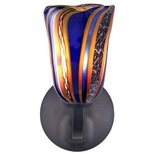 Oggetti Lighting Oggetti Lighting Amore Satin Nickel Sconce 18-6547G