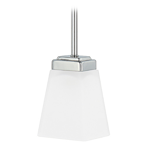 HomePlace by Capital Lighting Baxley 5-Inch Mini Pendant in Polished Nickel by HomePlace by Capital Lighting 314411PN-334