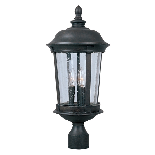 Maxim Lighting Dover DC Bronze Post Light by Maxim Lighting 3021CDBZ