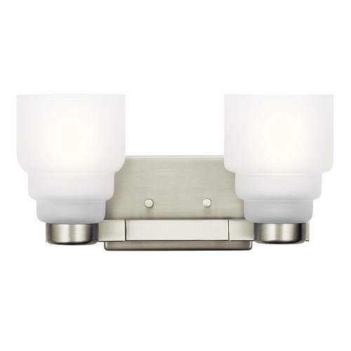 Kichler Lighting Vionnet 14.50-Inch Brushed Nickel Vanity Light by Kichler Lighting 55011NI