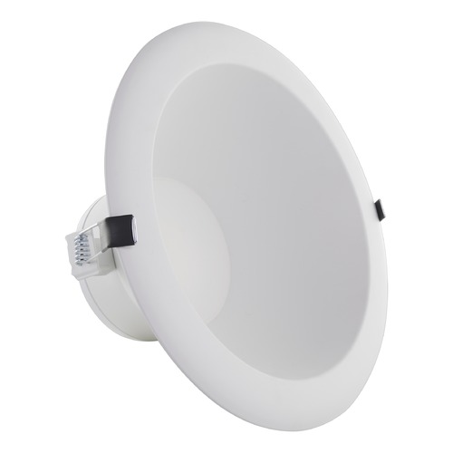 46W 10-Inch Commercial LED Downlight Adjustable CCT 120-277V Dimmable by Satco Lighting