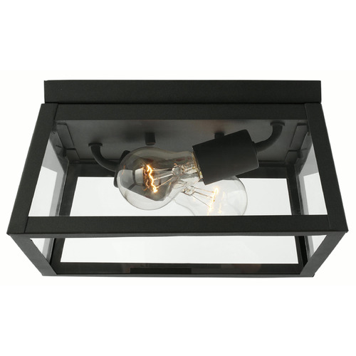 Visual Comfort Studio Collection Visual Comfort Studio Collection Founders Black Flush Mount 7848402-12