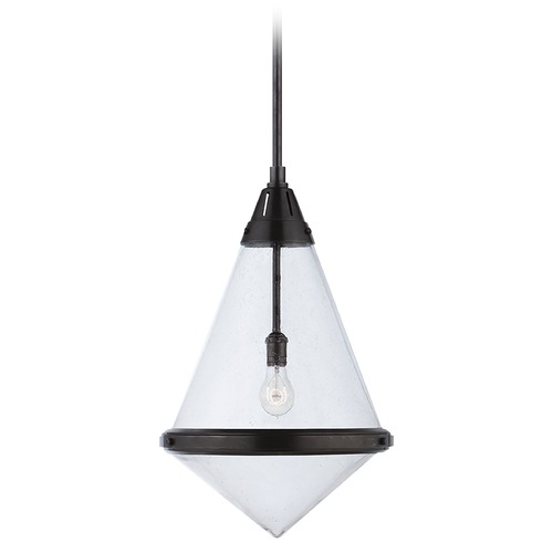 Visual Comfort Signature Collection Thomas OBrien Gale Pendant in Bronze by Visual Comfort Signature TOB5156BZSG