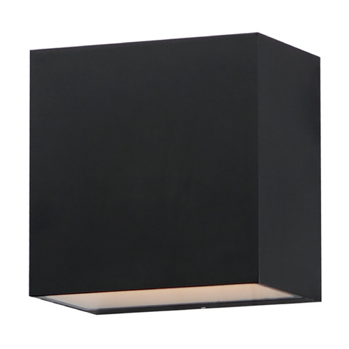 Blok 4.75-Inch LED Outdoor Wall Sconce in Black by ET2 Lighting