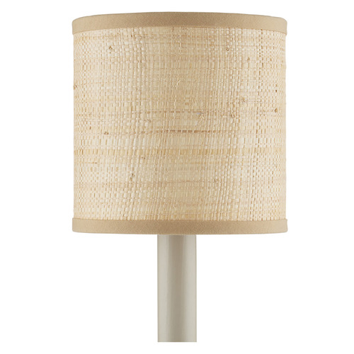 Natural Grasscloth Drum Lamp Shade