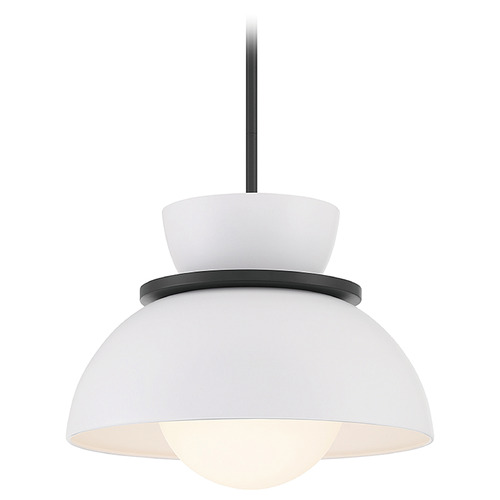 Meridian 15-Inch Pendant in Matte Black by Meridian M7026MBK