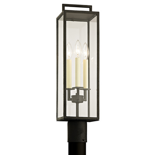 Troy Lighting Beckham Forged Iron Post Light