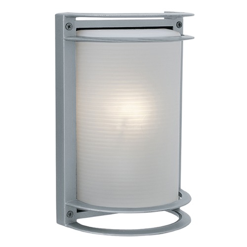 Access Lighting Nevis Satin Nickel Outdoor Wall Light by Access Lighting 20011MG-SAT/RFR