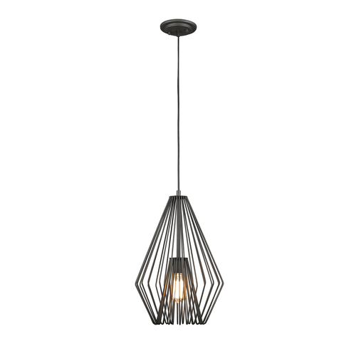 Z-Lite Quintus Bronze Pendant by Z-Lite 442MP12-BRZ