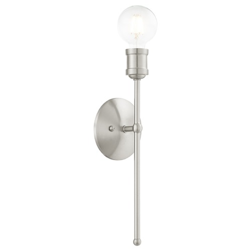 Livex Lighting Livex Lighting Lansdale Brushed Nickel Sconce 16711-91