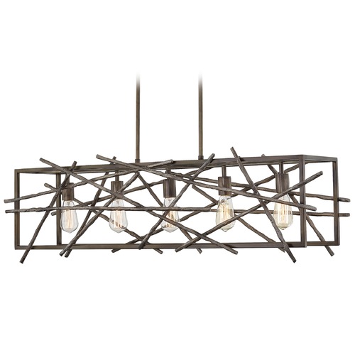 Quoizel Lighting Brigham Restored Bronze Island Light by Quoizel Lighting BRH5042RT