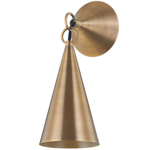 Troy Lighting Midvale Patina Brass LED Sconce