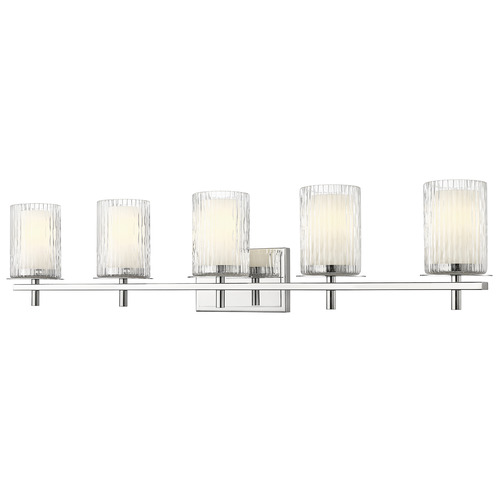 Z-Lite Z-Lite Grayson Chrome Bathroom Light 1949-5V-CH