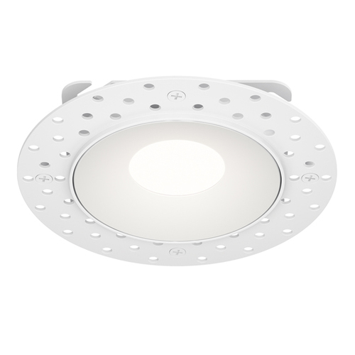 Maxim Lighting Crisp 3.75-Inch Trimless LED Downlight in White by Maxim Lighting 87661WT