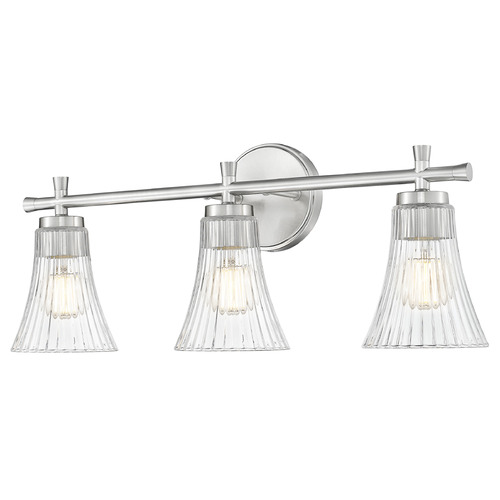 Z-Lite Belle Brushed Nickel Bathroom Light