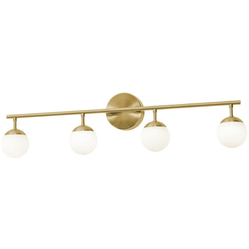 Afx Lighting Pearl Satin Brass LED Bathroom Light