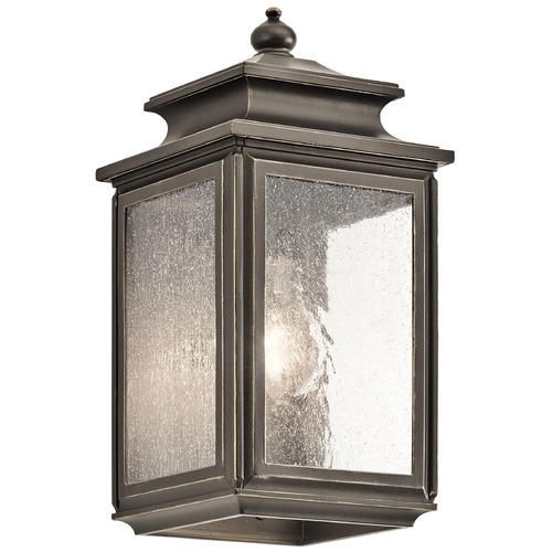 Wiscombe 12.25-Inch Park Outdoor Wall Light by Kichler Lighting