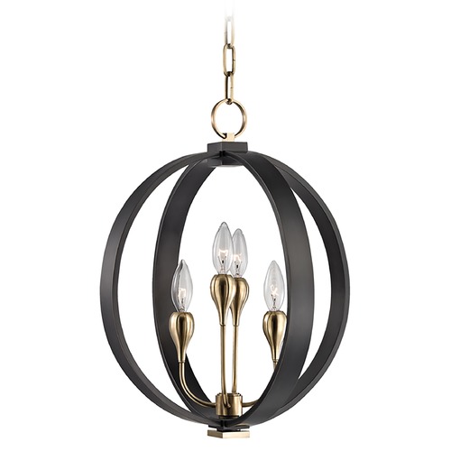 Dresden 4-Light Orb Chandelier in Old Bronze by Hudson Valley Lighting