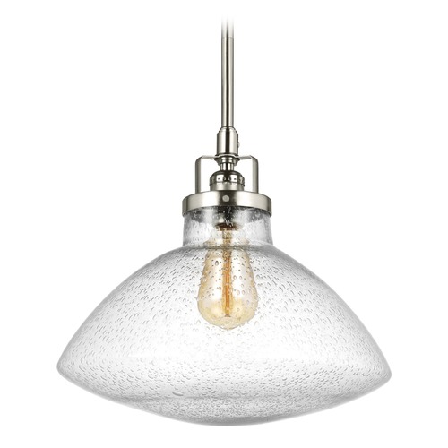 Generation Lighting Belton Pendant in Brushed Nickel by Generation Lighting 6514501-962