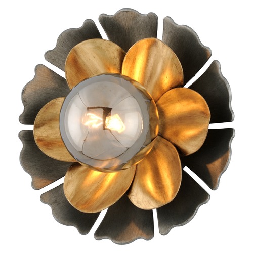 Corbett Lighting Magic Garden Black Graphite Bronze Leaf Sconce by Corbett Lighting 278-13