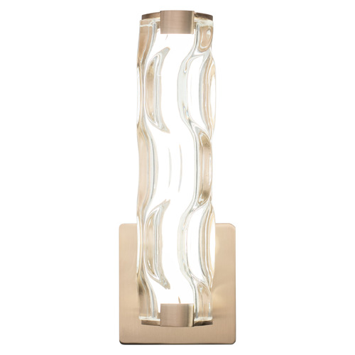 Vaxcel Lighting Vaxcel Lighting Marseille Natural Brass LED Sconce W0358