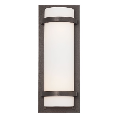 Fieldale Lodge Smoked Iron Sconce by Minka Lavery