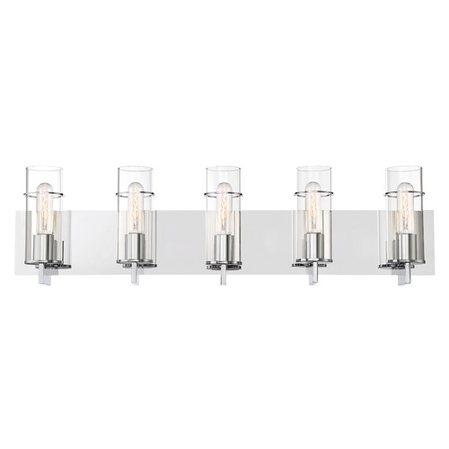 Pista 34-Inch Bath Bar in Chrome by Eurofase Lighting