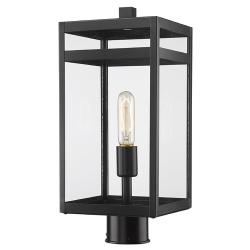 Nuri Black Post Light by Z-Lite