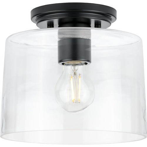 Progress Lighting Adley Flush Mount in Matte Black by Progress Lighting P350213-31M