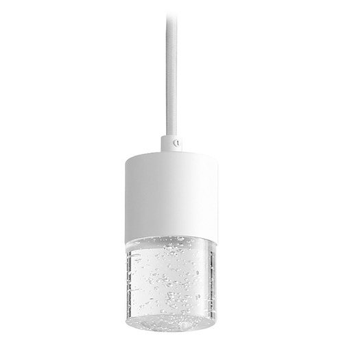 Oxygen Spirit 5-Inch LED Pendant in White by Oxygen Lighting 3-68-6